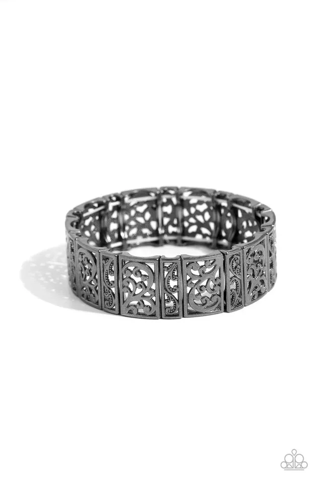 Bracelets Paparazzi Bracelet Gondola Gardens Black Paparazzi Jewelry Bracelets Paparazzi Bracelet Gondola Gardens Black Paparazzi Jewelry