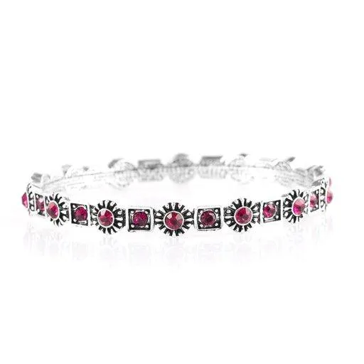 Bracelets Paparazzi Bracelet Spring Inspiration Pink Paparazzi Jewelry