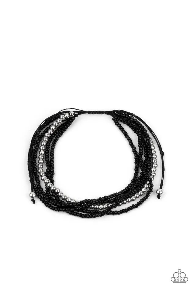 Bracelets Paparazzi Jewelry Paparazzi Bracelet All Beaded Up Black Bracelets Paparazzi Jewelry Paparazzi Bracelet All Beaded Up Black