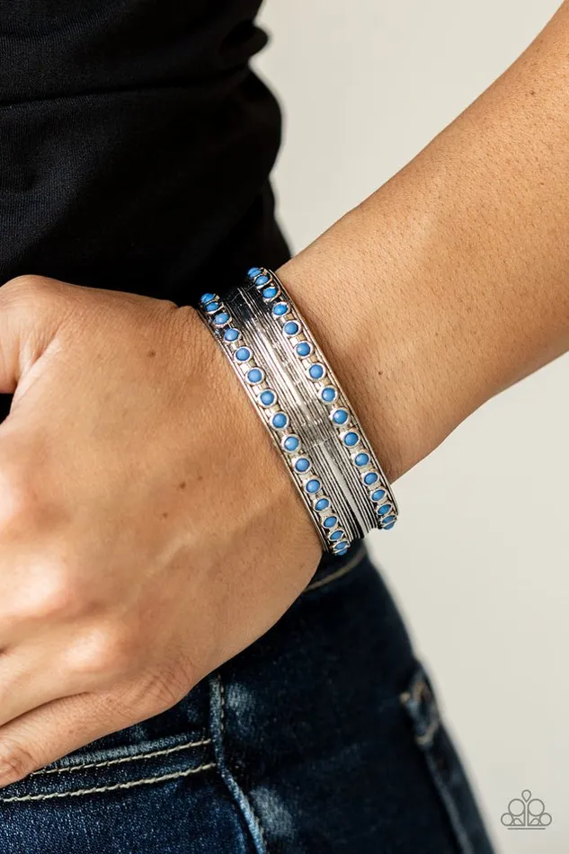 Bracelets Paparazzi Jewelry Paparazzi Bracelet Costa Rica Retreat Blue