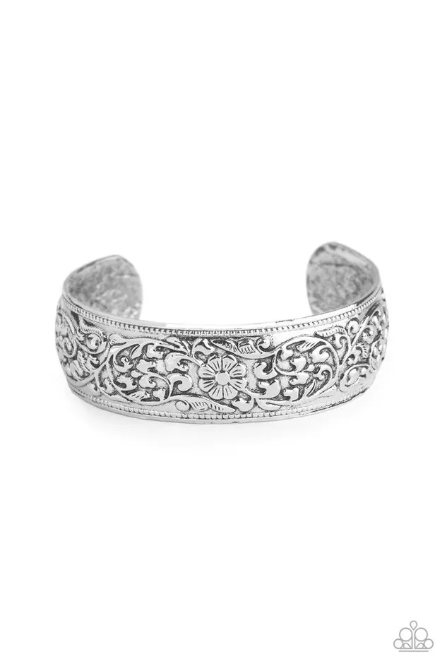 Bracelets Paparazzi Jewelry Paparazzi Bracelet Garden Tropic Silver Bracelets Paparazzi Jewelry Paparazzi Bracelet Garden Tropic Silver