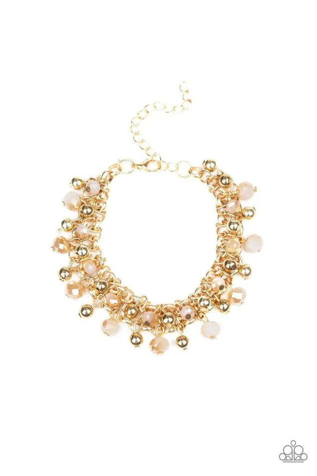Bracelets Paparazzi Jewelry Paparazzi Bracelet Just For The FUND Of It Gold