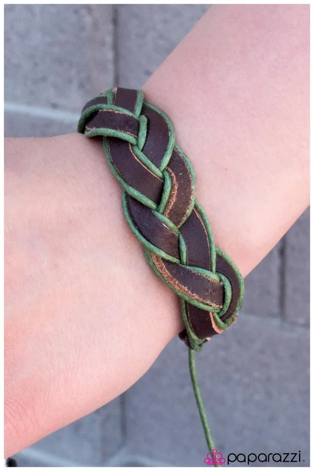 Bracelets Paparazzi Jewelry Paparazzi Bracelet Knockabout Green