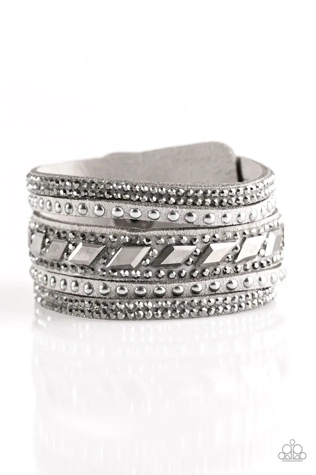 Bracelets Paparazzi Jewelry Paparazzi Bracelet Stealing The Show Silver