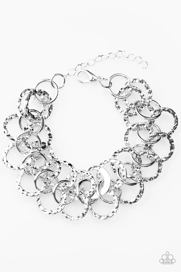 Bracelets Paparazzi Jewelry Paparazzi Bracelet Texas BOLD Em Silver