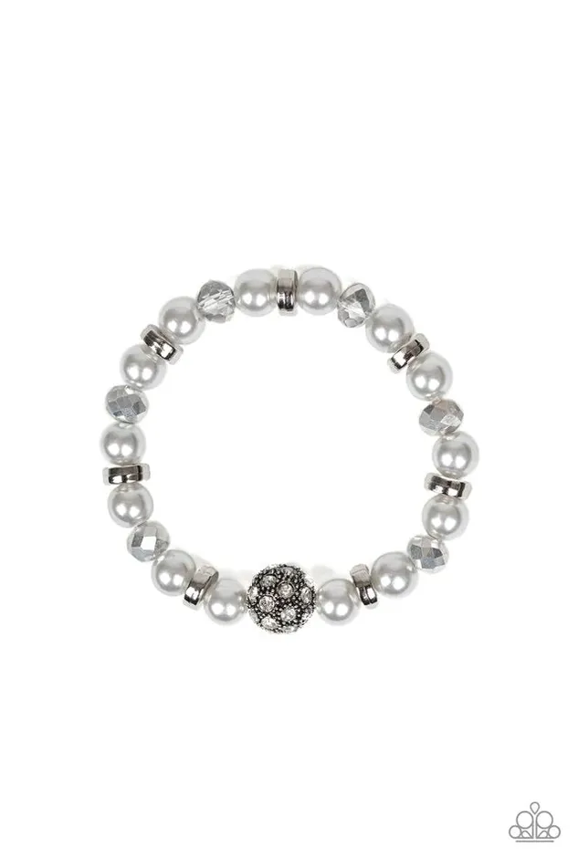 Bracelets Paparazzi Jewelry Paparazzi Bracelet Twinkling Timelessness Silver