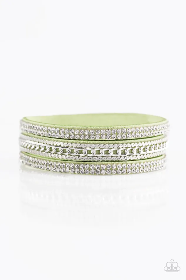 Bracelets Paparazzi Jewelry Paparazzi Bracelet Unstoppable Green