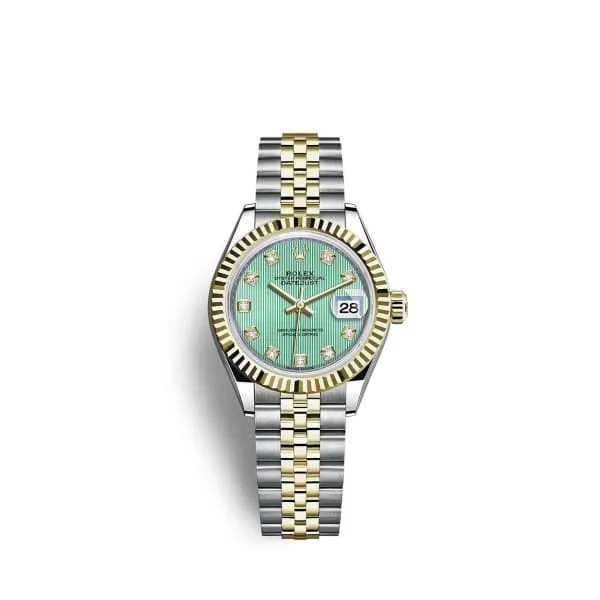 Bracelets Rolex Rolex LadyDatejust 28mm Ref 2791730015 Mint Green Diamond Dial Two Tone Stainless Steel 18K Yellow Gold Jubilee Bracelet Womens Watch Bracelets Rolex Rolex LadyDatejust 28mm Ref 2791730015 Mint Green Diamond Dial Two Tone Stainless Steel 18K Yellow Gold Jubilee Bracelet Womens Watch