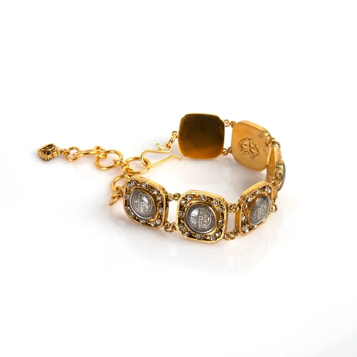 Bracelets San Benito Square Bracelet Virgins Saints Angels