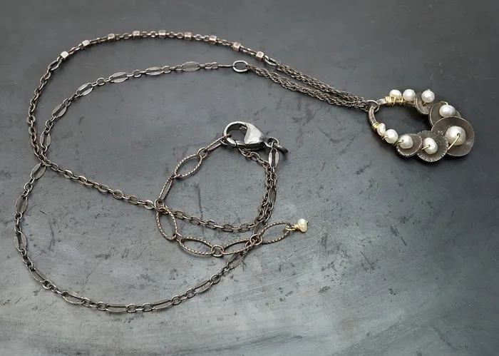 Calliope Necklaces Oval Lilypad Necklace