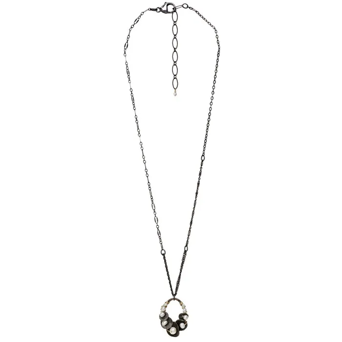 Calliope Necklaces Oval Lilypad Necklace