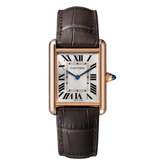 Earrings Cartier Tank Louis 337mm Watch Ref WGTA0011 Silver Roman Dial in 18K Rose Gold Case Brown Alligator Strap Cartier Earrings Cartier Tank Louis 337mm Watch Ref WGTA0011 Silver Roman Dial in 18K Rose Gold Case Brown Alligator Strap Cartier