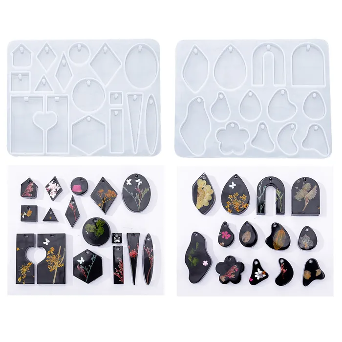 Earrings IntoResin Irregular Earring Resin Molds
