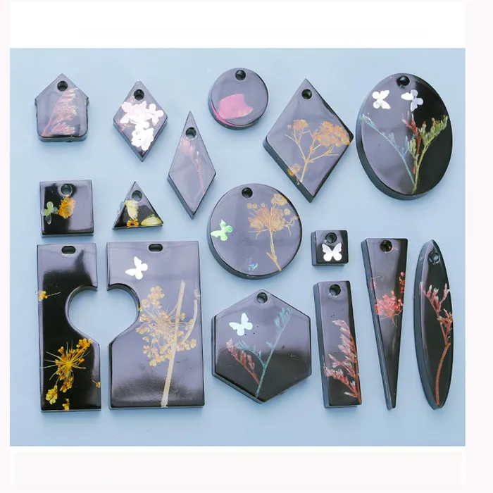 Earrings IntoResin Irregular Earring Resin Molds