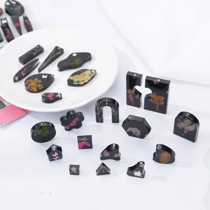 Earrings IntoResin Irregular Earring Resin Molds