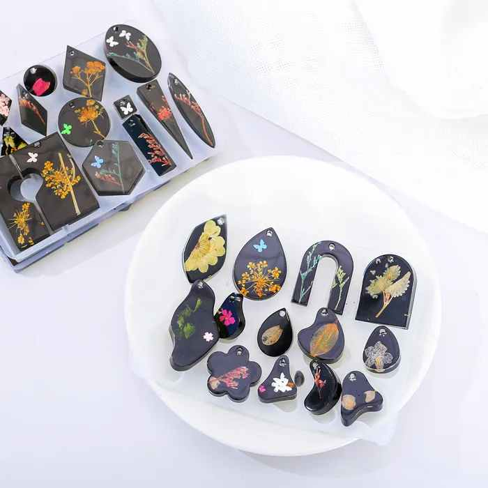 Earrings IntoResin Irregular Earring Resin Molds