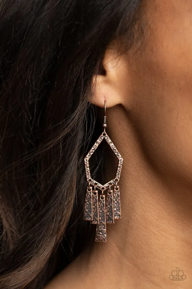 Earrings Paparazzi Earring Museum Find Copper Paparazzi Jewelry