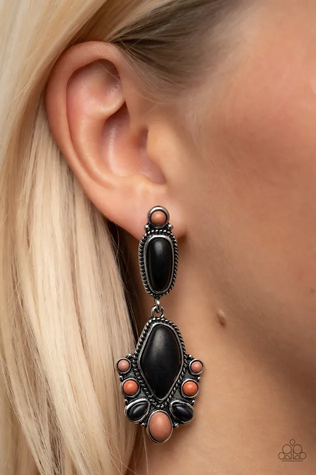 Earrings Paparazzi Earring Terrestrial Talisman Multi Paparazzi Jewelry