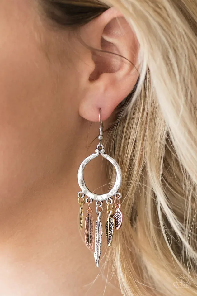 Earrings Paparazzi Earring Winslow Winds Multi Paparazzi Jewelry