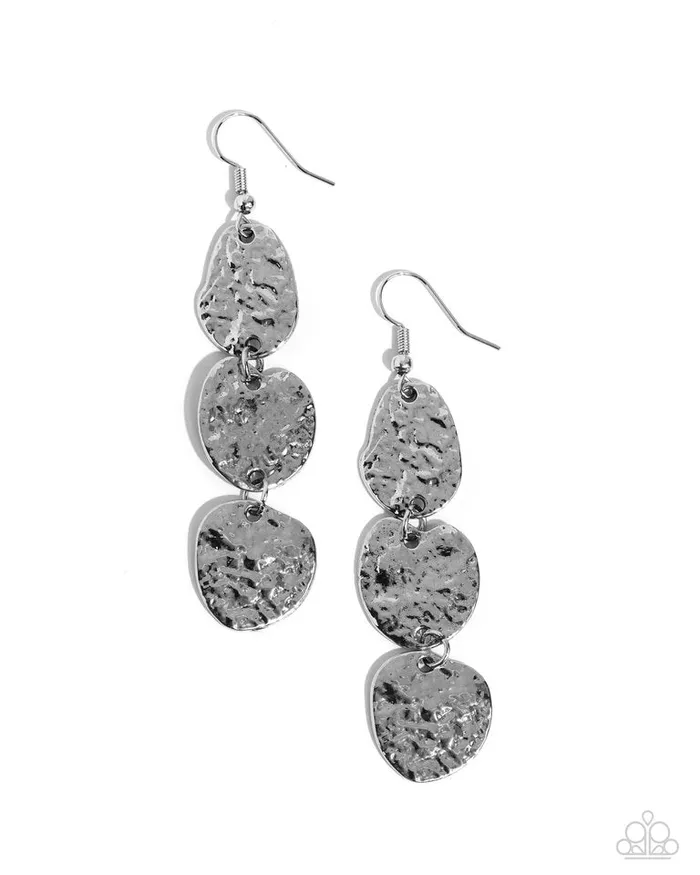 Earrings Paparazzi Jewelry Paparazzi Earring Ancient Archive Silver Earrings Paparazzi Jewelry Paparazzi Earring Ancient Archive Silver