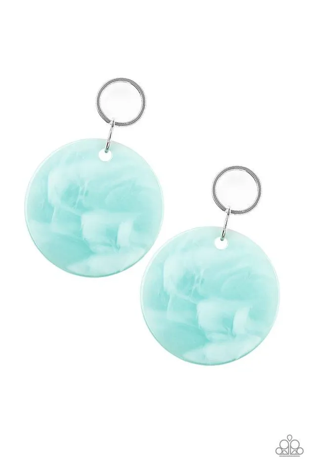 Earrings Paparazzi Jewelry Paparazzi Earring Beach Bliss Blue