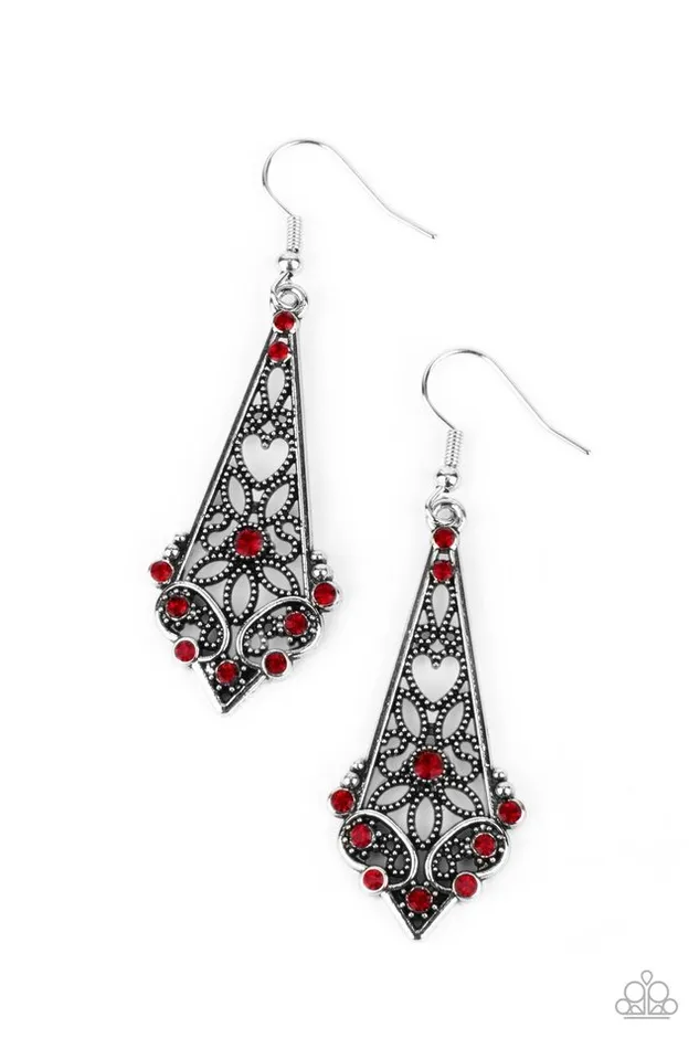 Earrings Paparazzi Jewelry Paparazzi Earring Casablanca Charisma Red Earrings Paparazzi Jewelry Paparazzi Earring Casablanca Charisma Red