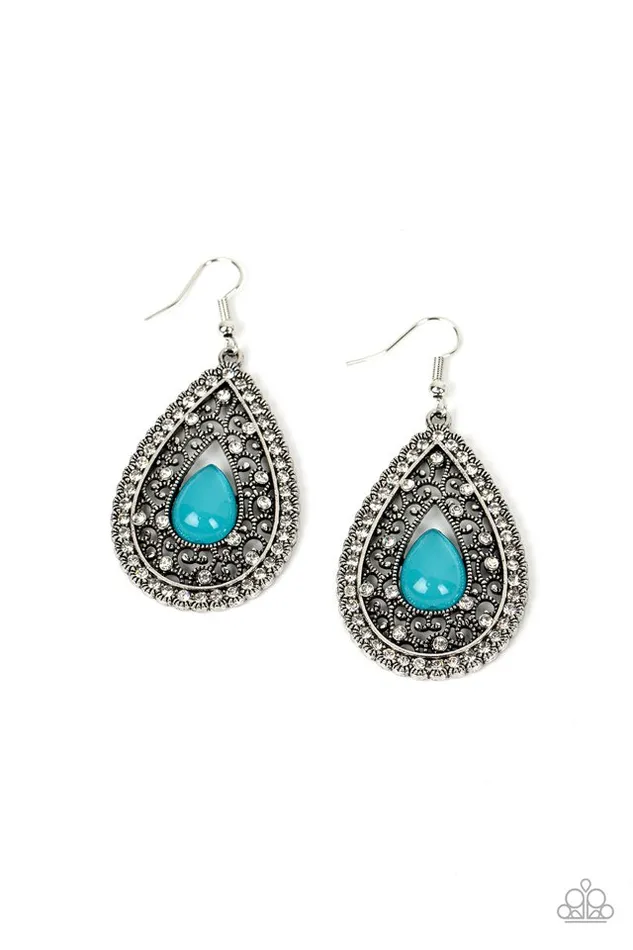 Earrings Paparazzi Jewelry Paparazzi Earring Cloud Nine Couture Blue Earrings Paparazzi Jewelry Paparazzi Earring Cloud Nine Couture Blue