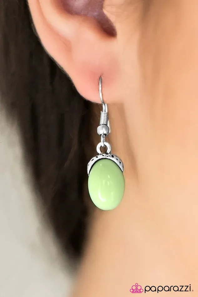 Earrings Paparazzi Jewelry Paparazzi Earring Color Scheme Green