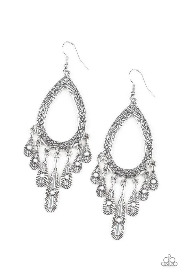 Earrings Paparazzi Jewelry Paparazzi Earring Cool Colada White