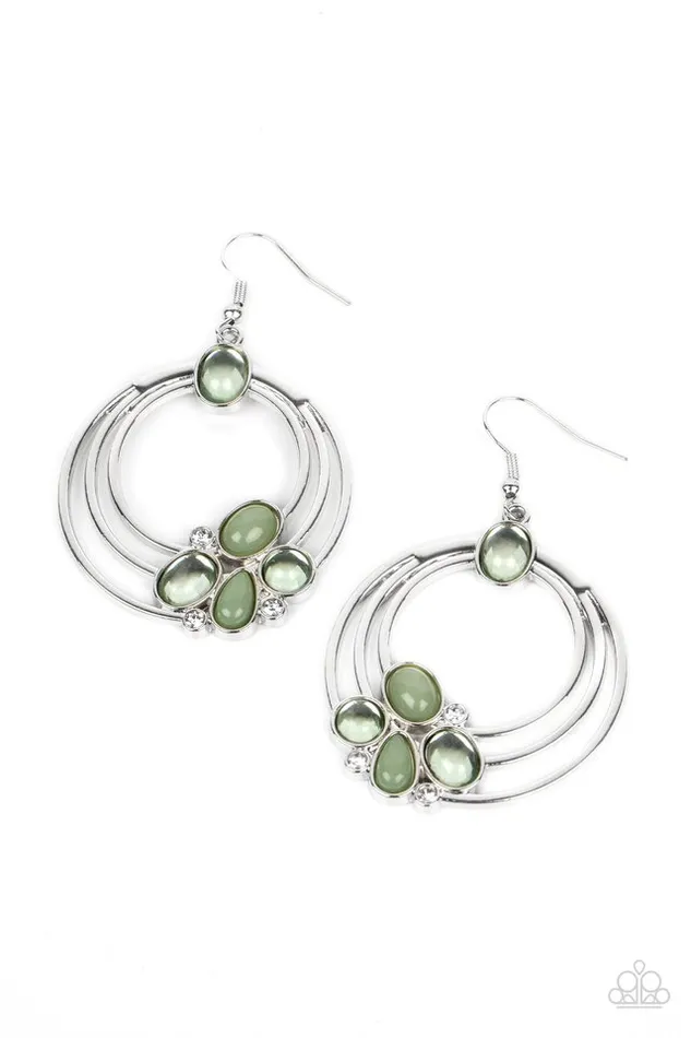 Earrings Paparazzi Jewelry Paparazzi Earring Dreamy Dewdrops Green Earrings Paparazzi Jewelry Paparazzi Earring Dreamy Dewdrops Green