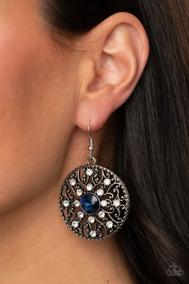 Earrings Paparazzi Jewelry Paparazzi Earring GLOW Your True Colors Blue