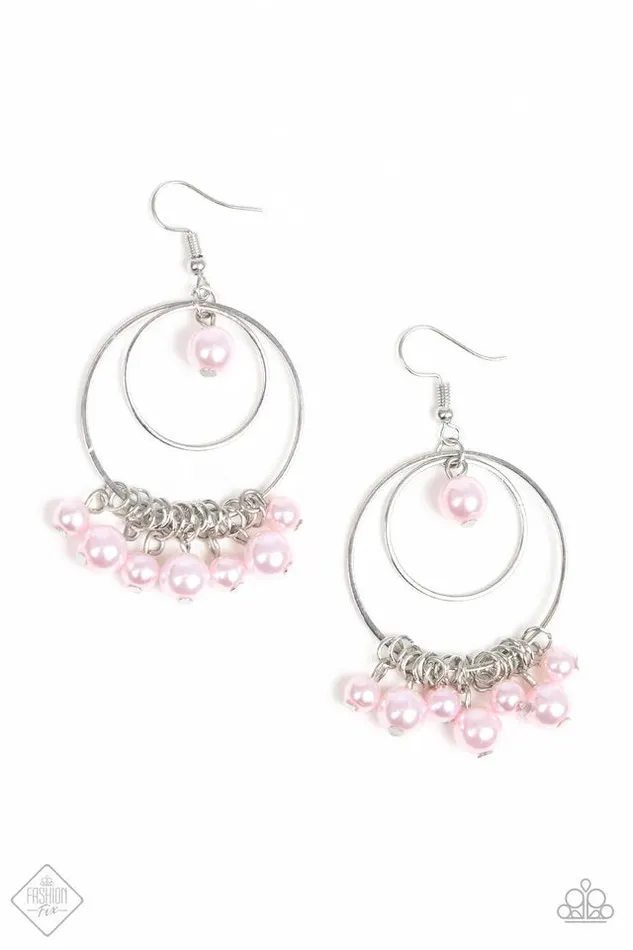 Earrings Paparazzi Jewelry Paparazzi Earring New York Attraction Pink