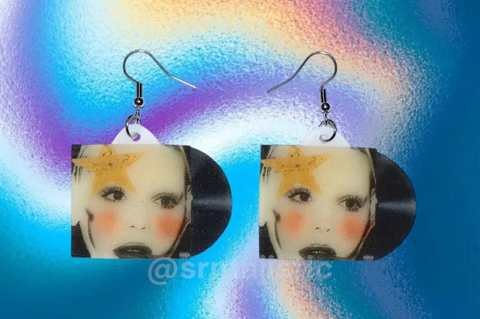Earrings Sam Makes Things Halsey The Great Impersonator Vinyl Variants Album Handmade Earrings Earrings Sam Makes Things Halsey The Great Impersonator Vinyl Variants Album Handmade Earrings