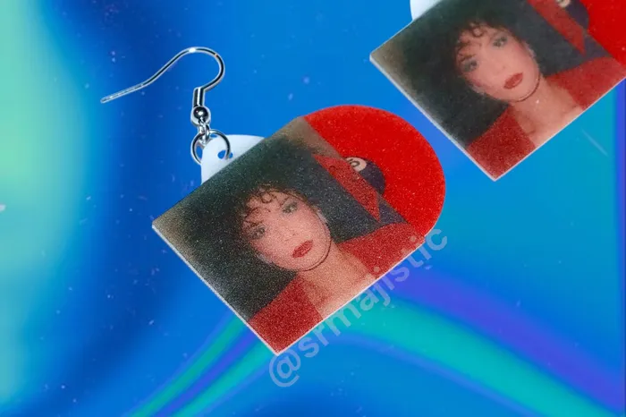Earrings Sam Makes Things Halsey The Great Impersonator Vinyl Variants Album Handmade Earrings