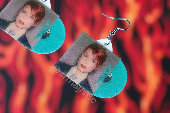 Earrings Sam Makes Things Halsey The Great Impersonator Vinyl Variants Album Handmade Earrings