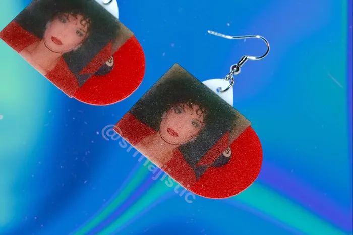 Earrings Sam Makes Things Halsey The Great Impersonator Vinyl Variants Album Handmade Earrings