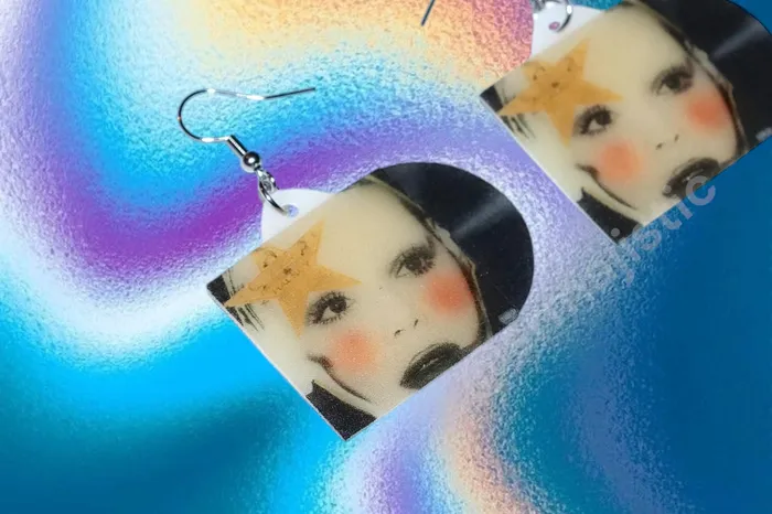 Earrings Sam Makes Things Halsey The Great Impersonator Vinyl Variants Album Handmade Earrings