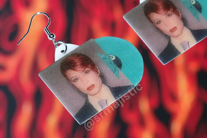 Earrings Sam Makes Things Halsey The Great Impersonator Vinyl Variants Album Handmade Earrings