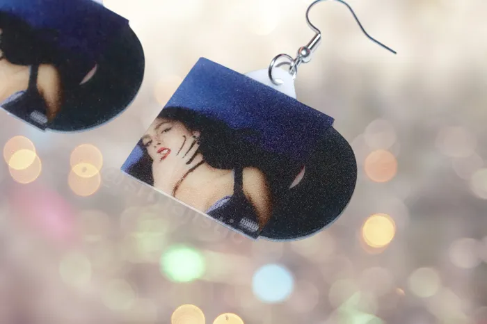 Earrings Sam Makes Things Olivia Rodrigo GUTS Vinyl Album Handmade Earrings