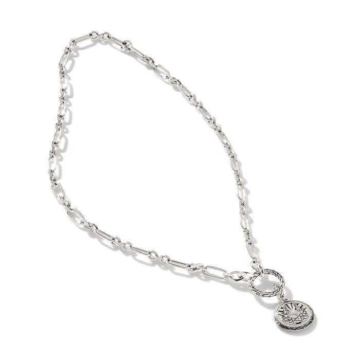 John Hardy Necklaces John Hardy Classic Chain Sterling Silver Pendant on Link Necklace 18 inch John Hardy Necklaces John Hardy Classic Chain Sterling Silver Pendant on Link Necklace 18 inch
