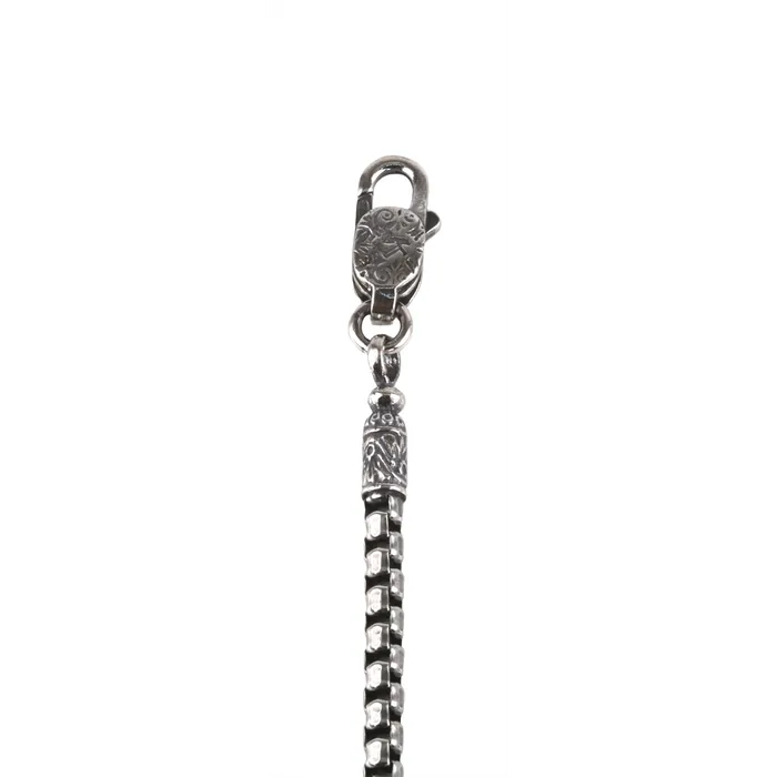 Konstantino Silver 33mm Box Chain Necklace 24 inch Konstantino Necklaces