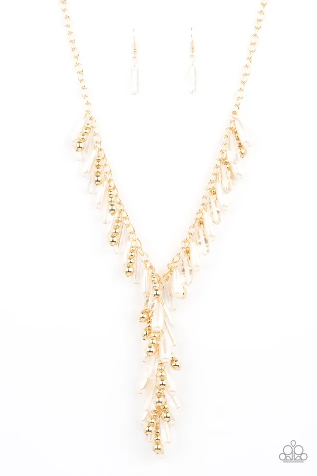 Necklaces Paparazzi Jewelry Paparazzi Necklace Dripping With DIVAttitude Gold Necklaces Paparazzi Jewelry Paparazzi Necklace Dripping With DIVAttitude Gold