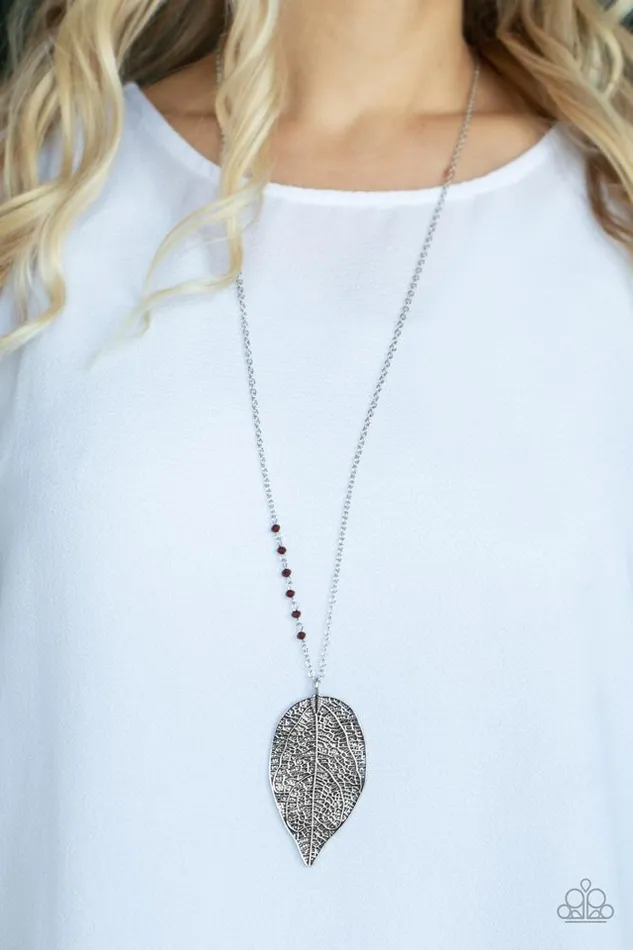 Necklaces Paparazzi Jewelry Paparazzi Necklace Frond Fantasy Brown