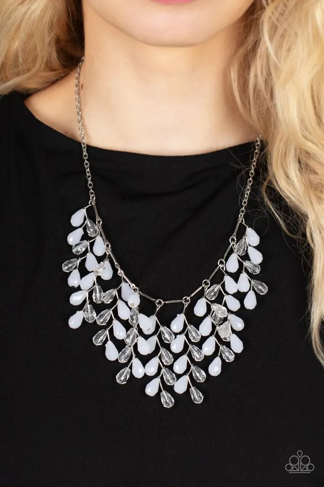 Necklaces Paparazzi Jewelry Paparazzi Necklace Garden Fairytale White