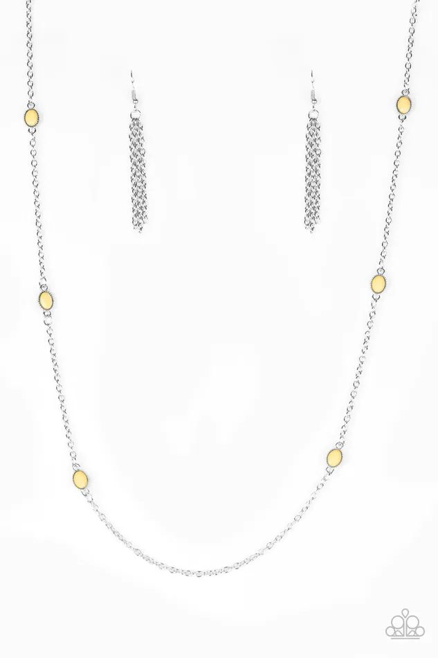 Necklaces Paparazzi Jewelry Paparazzi Necklace In Season Yellow