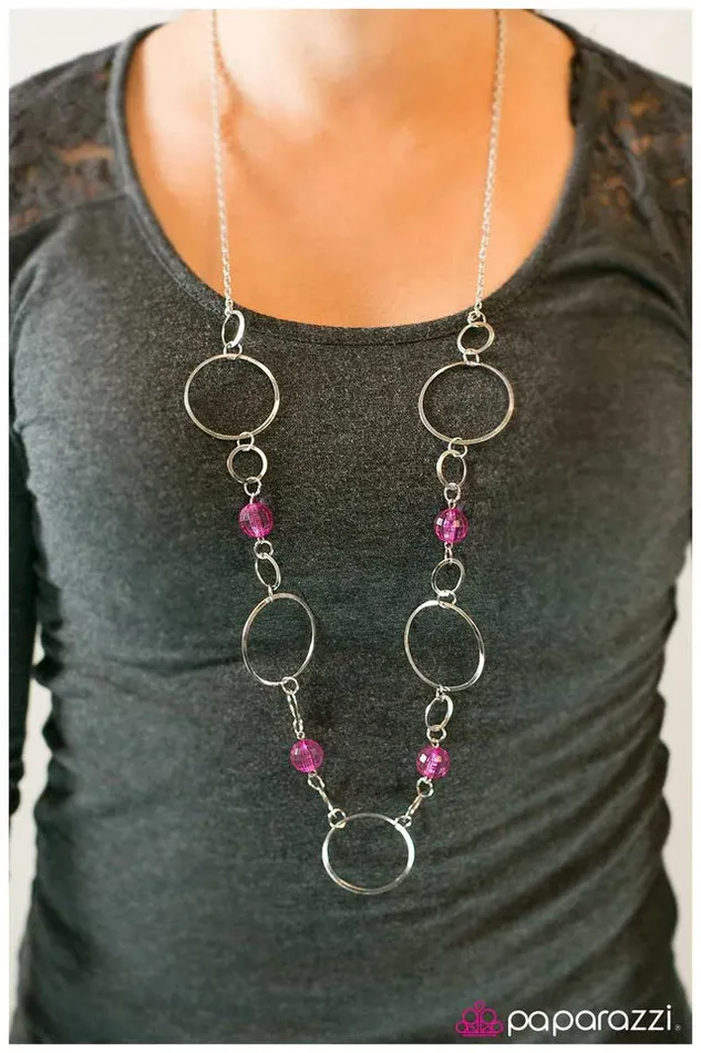 Necklaces Paparazzi Jewelry Paparazzi Necklace Lets Start At The Very Beginning Pink