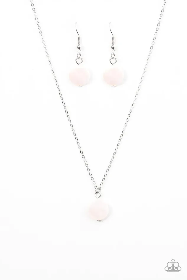 Necklaces Paparazzi Jewelry Paparazzi Necklace Luminous Luminosity White
