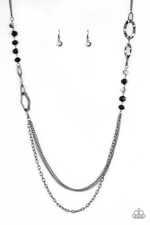 Necklaces Paparazzi Jewelry Paparazzi Necklace Modern Girl Glam Black Necklaces Paparazzi Jewelry Paparazzi Necklace Modern Girl Glam Black