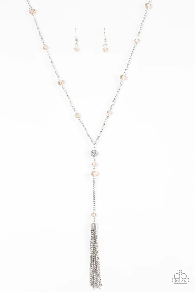 Necklaces Paparazzi Jewelry Paparazzi Necklace Out All Night Brown
