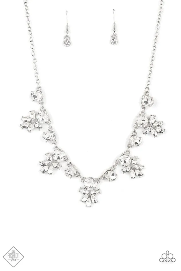 Necklaces Paparazzi Jewelry Paparazzi Necklace Prismatic Proposal White Necklaces Paparazzi Jewelry Paparazzi Necklace Prismatic Proposal White